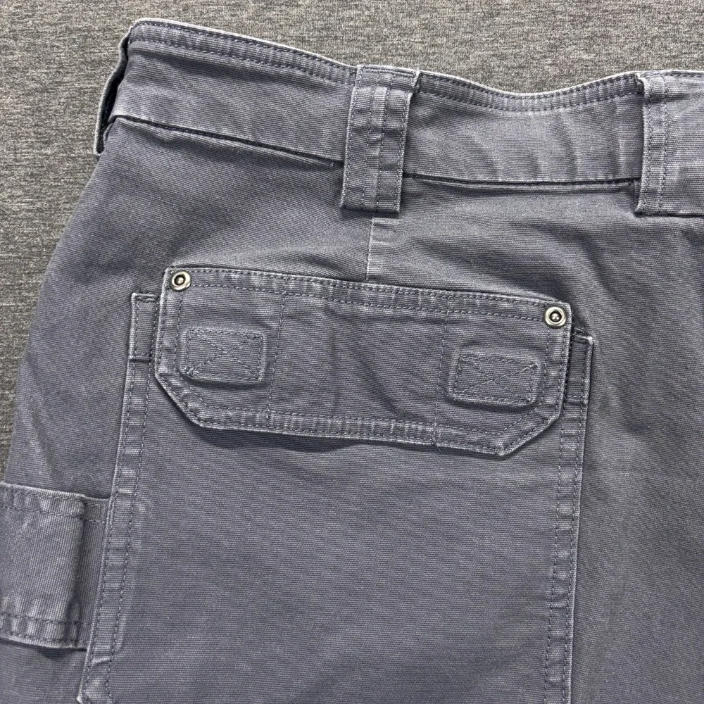Duluth Trading Flex‎ Fire Hose Cargo Shorts Mens 46 Gray Workwear Outdoors Jorts